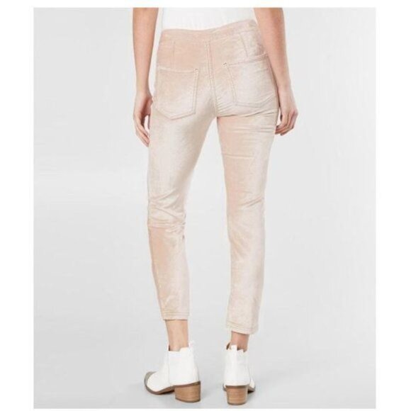 FREE PEOPLE Sweet Jane Velvet Skinny Stretch Pant - 25 - Picture 3 of 9